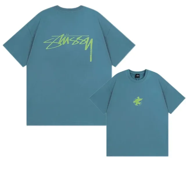 Stüssy Graphic T-Shirt Logo Print