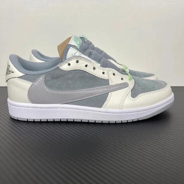 AJ1低帮倒钩灰白HQ2004-400