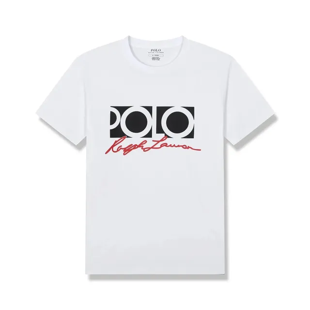 Polo Ralph Lauren Polo Graphic Tee Black and Red Logo