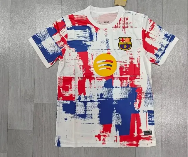Nike FC Barcelona Third Jersey Brushstroke Print