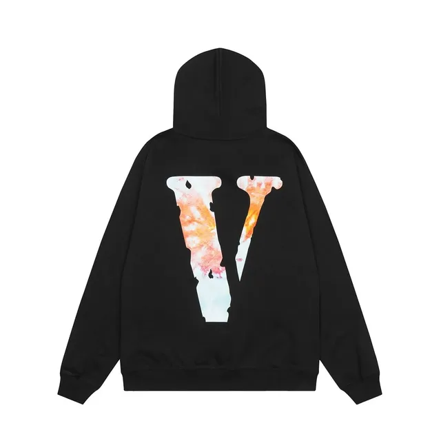 Off-White Hoodie Tie-Dye V Logo