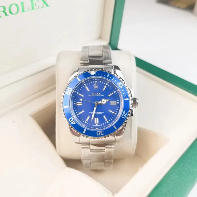Rolex Oyster Perpetual Submariner Blue Dial with Blue Bezel