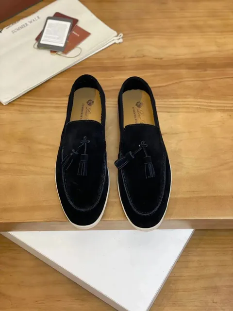 Loro Piana Tassel Loafer Velvet