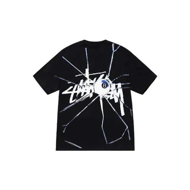Stüssy Graphic T-Shirt Shattered Glass 8-Ball