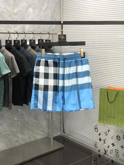 Gucci Checkered Shorts Web Check