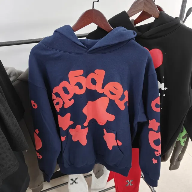 Sp5der Hoodie Bold Logo Print
