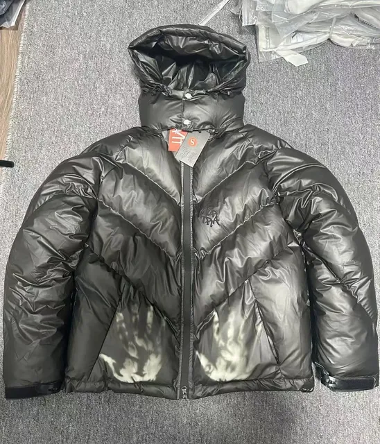 Stone Island Puffer Jacket Glossy Diamond Quilted