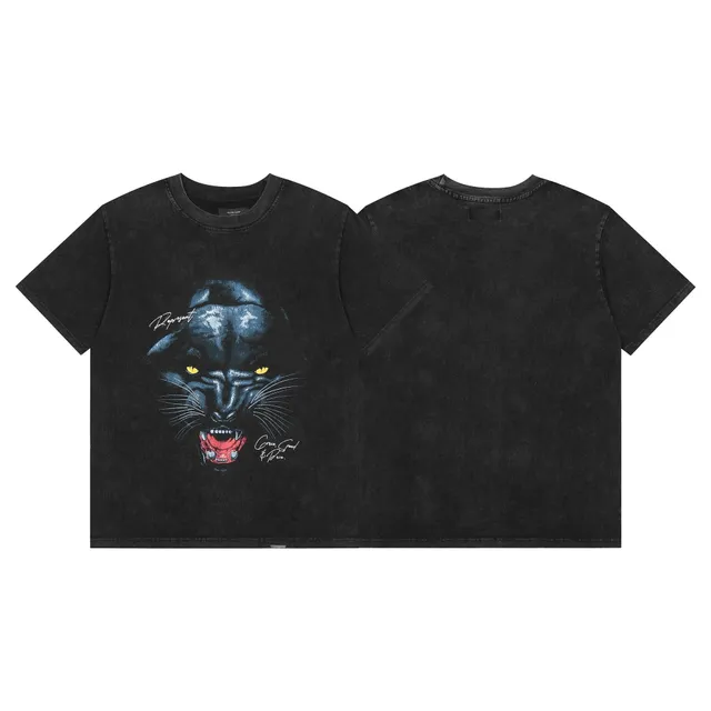Represent Panther Graphic Tee Black Panther Print