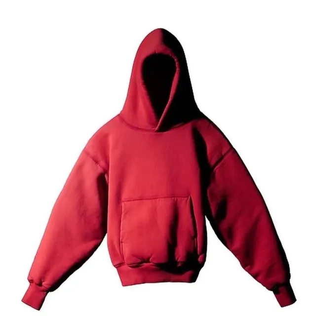 Yeezy Hooded Sweatshirt Solid Color