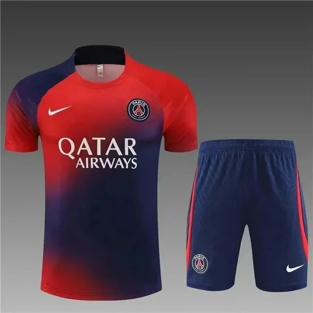 Nike × Paris Saint-Germain PSG Training Kit Qatar Airways Gradient