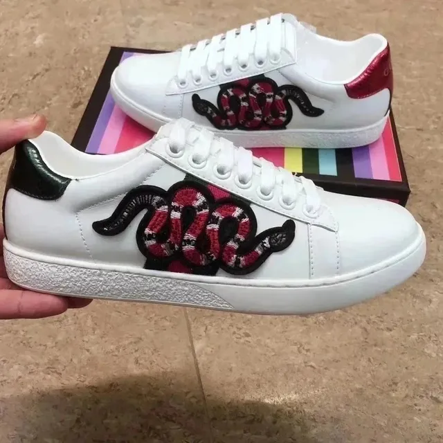 Gucci Ace Sneaker Snake Embroidery