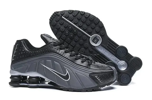 Nike Shox R4 Black Grey