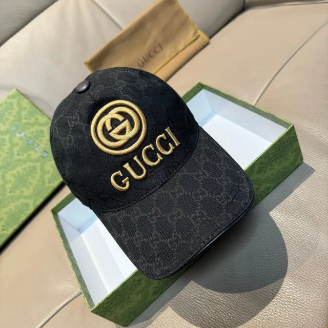 Gucci Baseball Cap GG Logo Embroidered