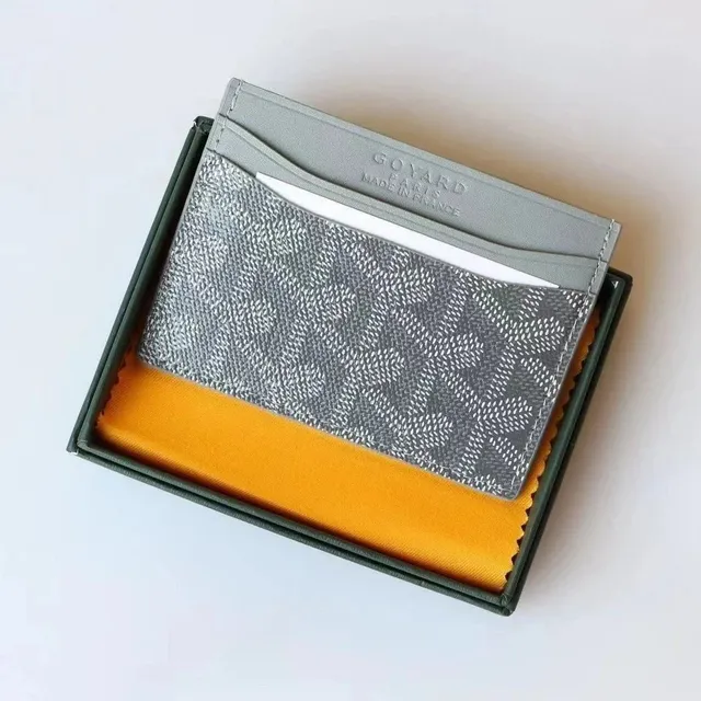 Goyard Card Holder Saint Louis Pattern