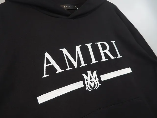 Amiri Hoodie Logo Embroidered