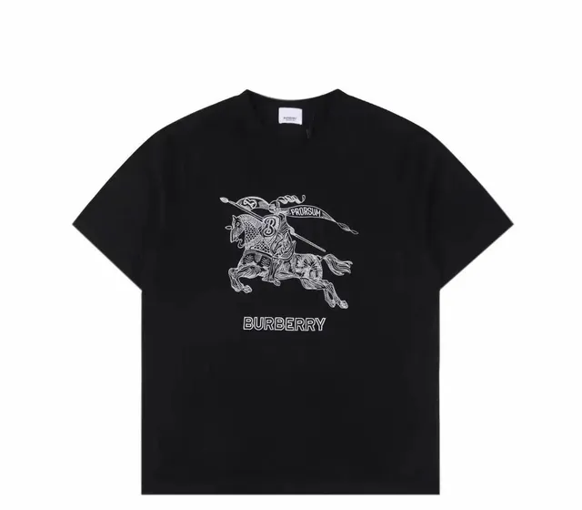 Burberry Equestrian Knight Tee Embroidered Knight Logo