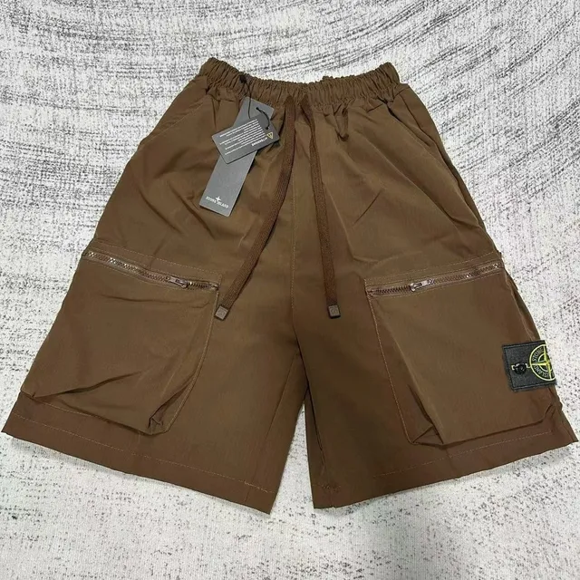Stone Island Cargo Shorts Nylon with Zippered Pockets