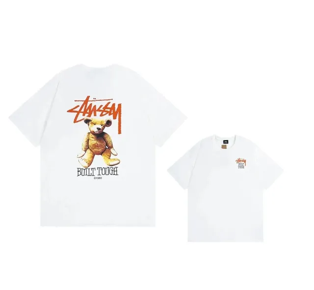 Stüssy T-Shirt Built Tough Bear