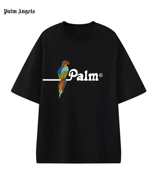 Palm Angels Graphic T-Shirt Parrot Logo