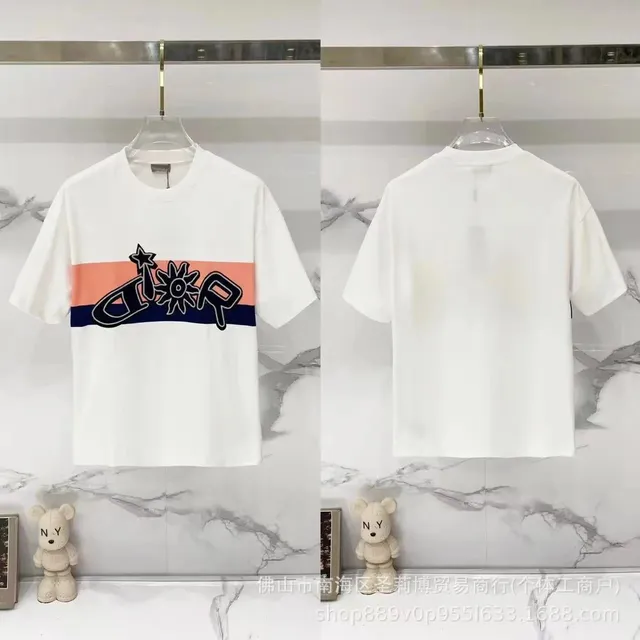 Graphic T-Shirt DIOR Oblique Stripe