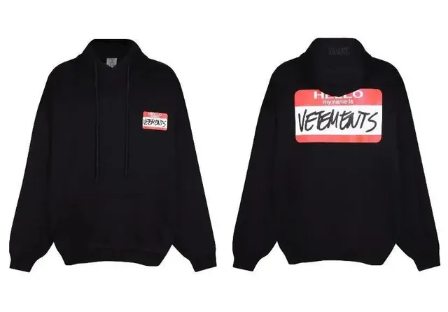 Vetements hoodies sweatshirts