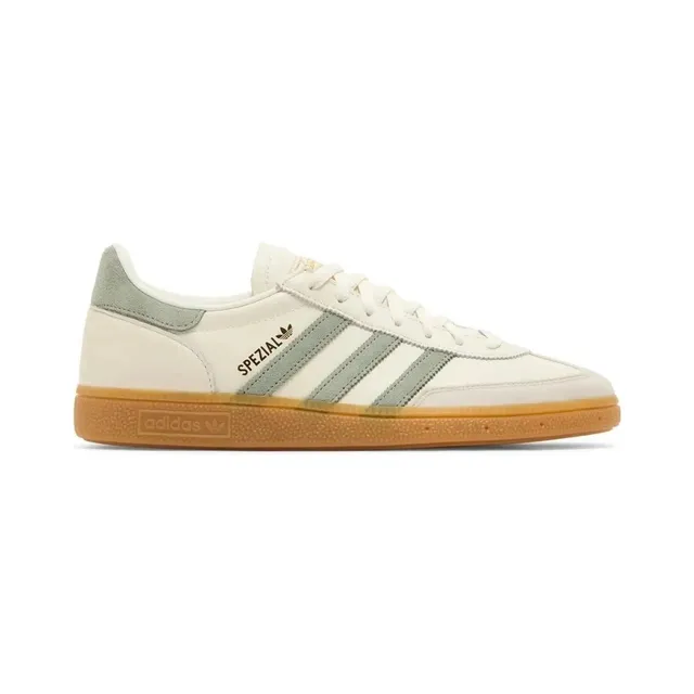 Off White Silver Green