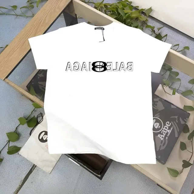 Balenciaga × BAPE Logo T-Shirt