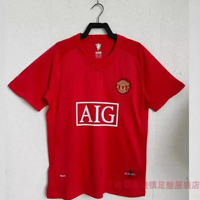 Manchester United × Adidas Home Jersey AIG Sponsor