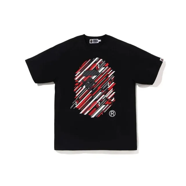 BAPE Shark Tee Carbon Fiber Ape Head