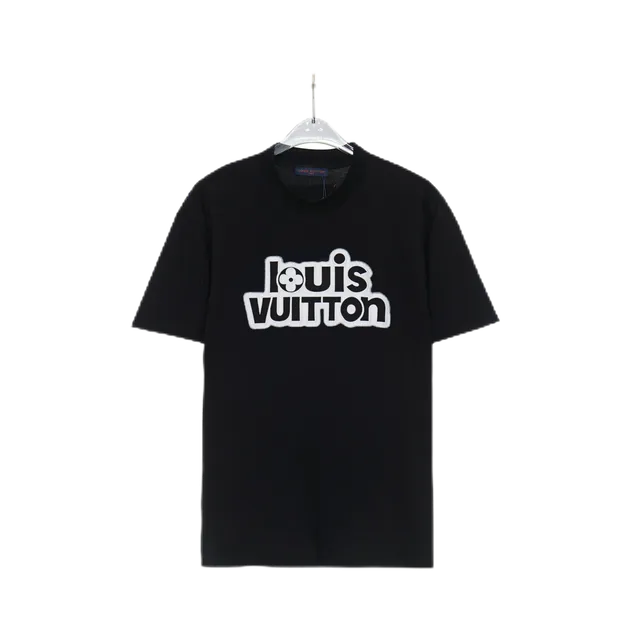 Louis Vuitton Logo T-Shirt Flower Logo