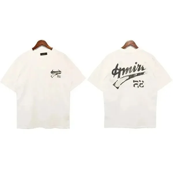 Amiri Logo T-Shirt Black Script Print