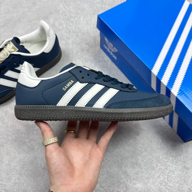 Adidas Samba Navy White
