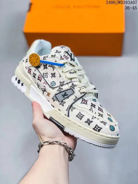 Louis Vuitton LV Trainer Multicolor Monogram