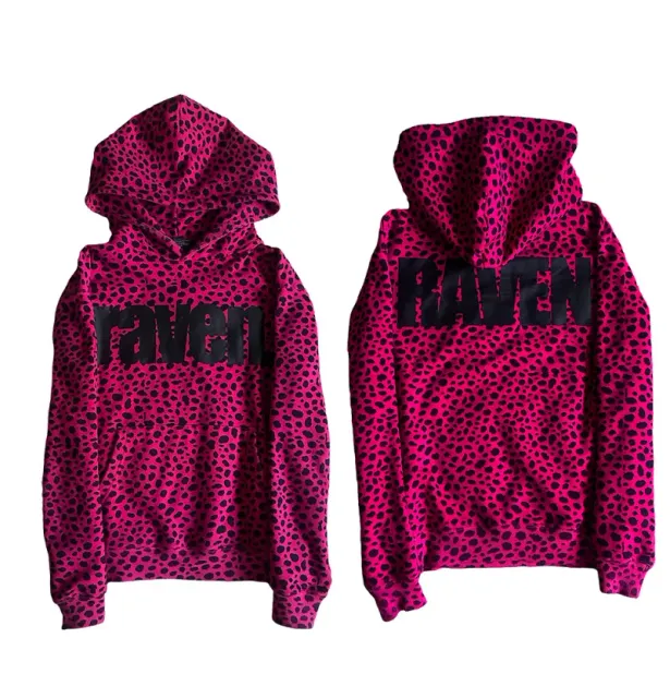 Hoodie Leopard Print