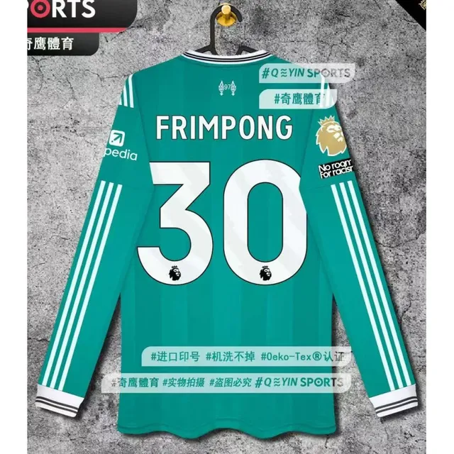 2526 Liwu P two guest long sleeved Premier League print No. 30