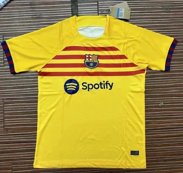 FC Barcelona Home Jersey Spotify Sponsor