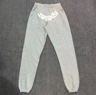 Sp5der Sweatpants Logo Print