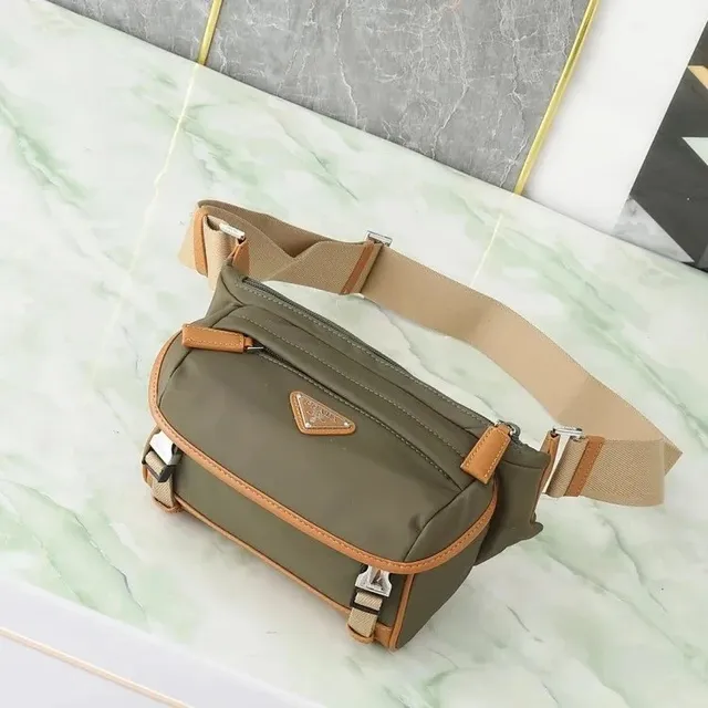 Prada Re-Edition 2005 Belt Bag Nylon and Leather