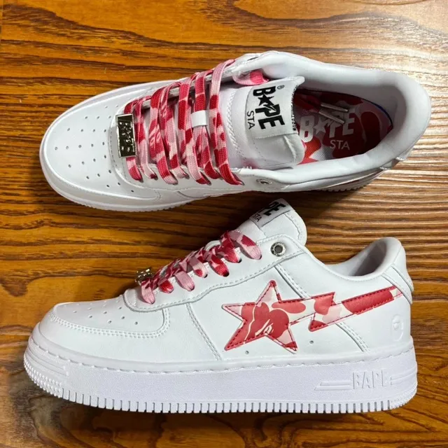 Bape Sta Pink Camo Star