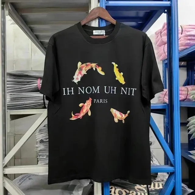 Givenchy Graphic T-Shirt Koi Fish Print