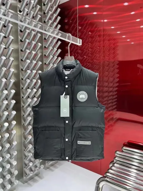 Canada Goose Puffer Vest Arctic Program Logo
