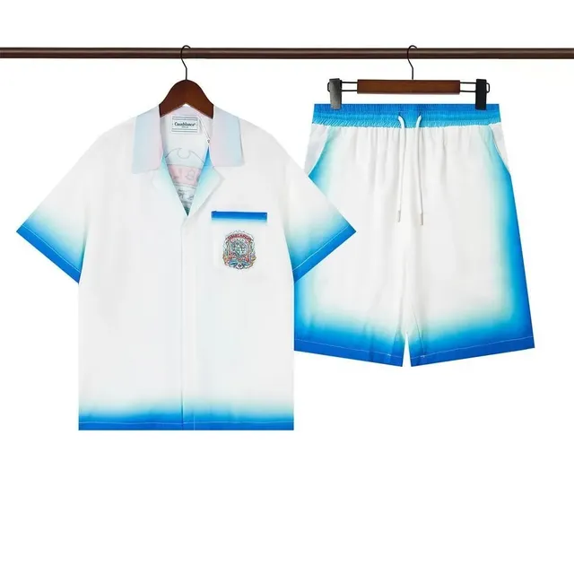 Casablanca Short-Sleeve Shirt & Shorts Set