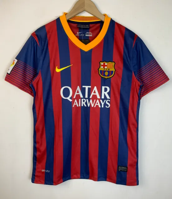 Adidas FC Barcelona Home Jersey Qatar Airways Sponsor