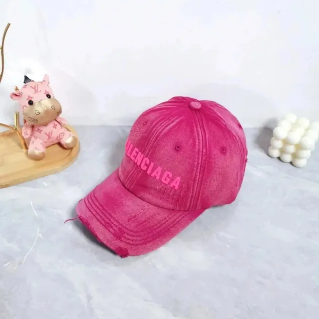 Balenciaga Baseball Cap Distressed Logo