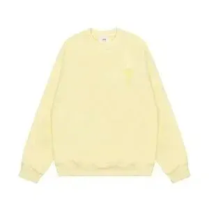 Crewneck Sweatshirt Pale Yellow