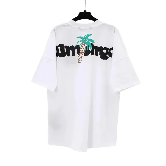 Palm Angels Tee Palm Tree Logo