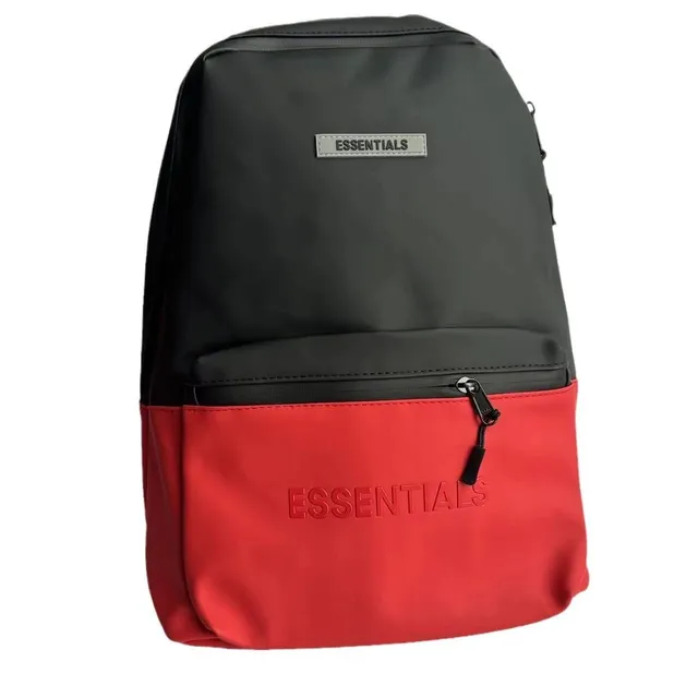 Fear of God Essentials Backpack Two-Tone Black/Red
