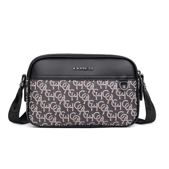 Coach Crossbody Bag Signature Logo Print