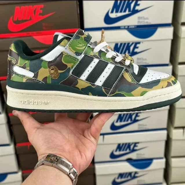 Adidas Forum Low Bape Camo