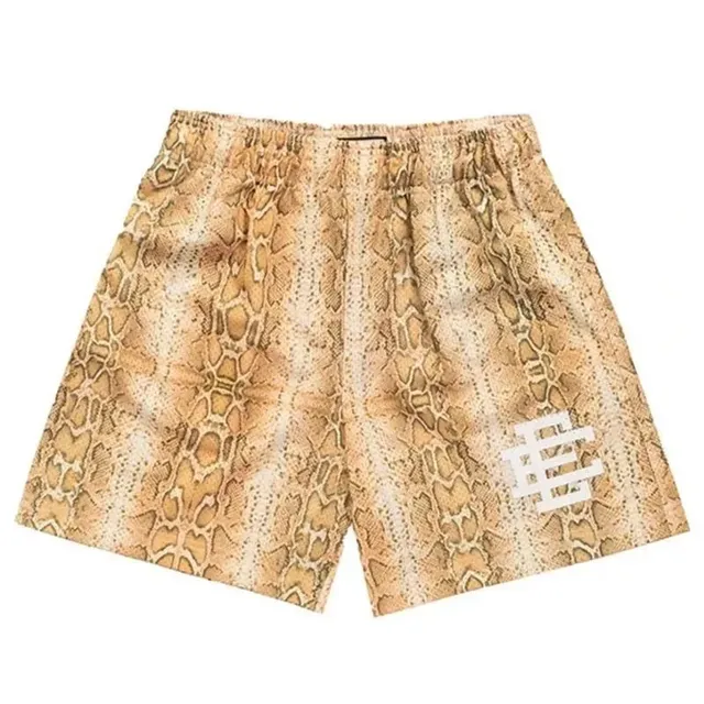 Eric Emanuel Snake Print Shorts